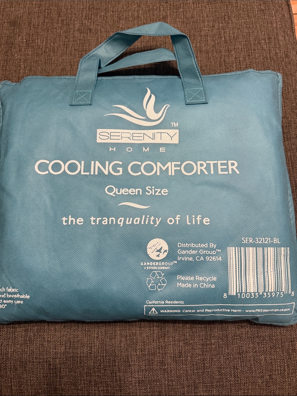 Serenity Home Cooling Comforter - Queen